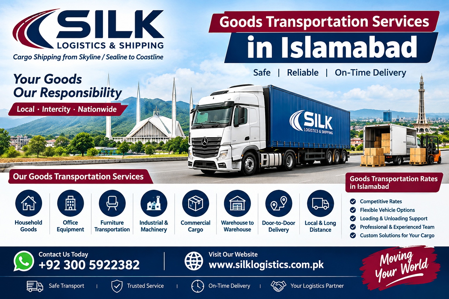Goods Transportation Services in Islamabad