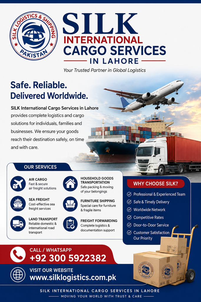 SILK International Cargo Services in Lahore